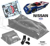 UK-Bodie 1/10e N91CP Nissan (190mm) (non peinte) TEAM-C
