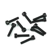 UK-M3x14mm Cap Head Screws (black, 10pcs) TEKNO-RC