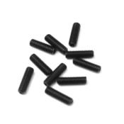 UK-M3x10mm Set Screws (black, 10pcs) TEKNO-RC