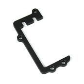 UK-Steering servo brace (aluminum, gun metal anodized) TEKNO-RC
