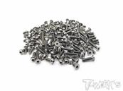 UK-64 Titanium Screw set ( UFO Head ) 122pcs.(For HB Racing D817) T-WORK'S