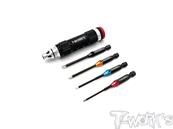UK-Multi-function Hex Tool Kit (Usable on electric screwdriver) T-WORK'S