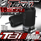 UK-T8i 1600KV Lightweight Brushless 1/8 Motor TEKIN