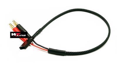 UK-FUTABA charging cable 35cm PK 4mm WS-LINE