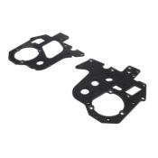 UK-Carbon Chassis Plate Set: Promoto-MX LOSI
