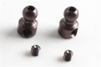 UK-Stabilizer Adjust Ball (ZX-5/Gunmetal) KYOSHO