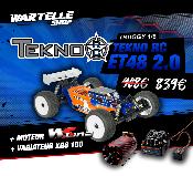 UK-Combo ET48 2.0 + XR8 150 A drive + WS Line 4274 motor TEKNO-RC