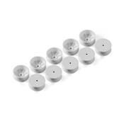 UK-4WD Front Wheel Aerodisk with 12mm Hex IFMAR - White (10) X-RAY