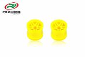UK-PR ST 1 Wheel Yellow *2pcs PR RACING