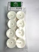 UK-26x38mm 2wd Front Wheel 12mm*8pcs(White)For IFMAR PR RACING