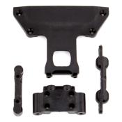 UK-Arm Mounts, Chassis plate and Bulkhead PRO SC10/RAT TEAM-ASSOCIATED