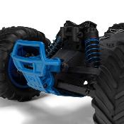 UK-1/10 GORGON 4X2 MEGA 550 Brushed Monster Truck RTR with Battery & Charger, Blue ARRMA