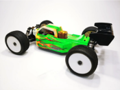 UK-LFR Truck/ Bruggy Body (clear) for HB D8T Evo3, Mugen MBX8T and Sworkz nitro and electric truggies LEADFINGER RACING