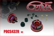 UK-Clutch system 4pts 32mm V3 red OPTIMA