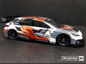UK-Hiberia 1/10 TC 190mm body BITTYDESIGN
