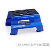 UK-Metal Car Stand blue 1/8 & 1/10 J-CONCEPTS