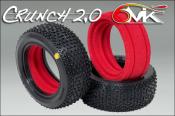 UK-Tires "Crunch 2.0" Front 4x4 GREEN + INSERTS (2) 6-MIK