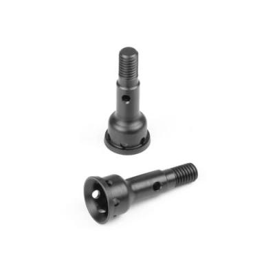 UK-Stub axles SCT410SL M5 thread, hardened steel (2) TEKNO-RC