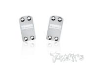 UK-Stainless Steel Rear Chassis Skid Protector ( Team Associated RC10 B84/B84D ) 2pcs. T-WORK'S