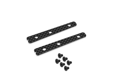 UK-Graphite Plate Rear Compostite Brace 1.0mm ( For Kyosho MP11 ) T-WORK'S