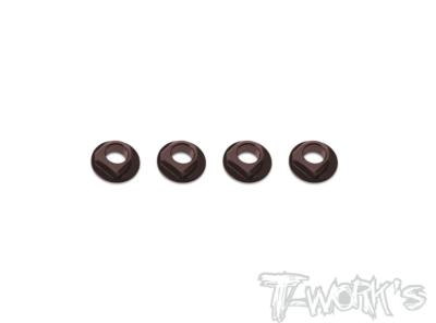 UK-Spring Steel Knuckle Arm Bushing ( Kyosho MP11 ) 4pcs. T-WORK'S