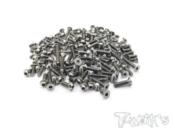 UK-64 Titanium Screw set ( UFO Head ) 105pcs. ( For PR SB401 TYPE-R ) T-WORK'S
