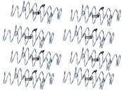 UK-F/R DAMPER SPRING SET F1.5 (8) MUGEN