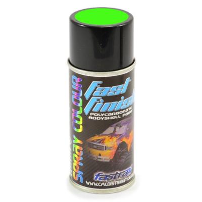 UK-FAST FINISH COSMIC GLO GREEN SPRAY PAINT 150ML FASTRAX