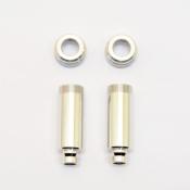 UK-HYPER TQ2 FRONT SHOCK BODIES (SILVER) HOBAO RACING