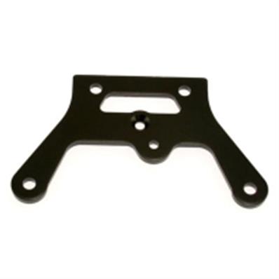 UK-Hyper 7 Front Alum. Upper Torque Plate Black HOBAO RACING