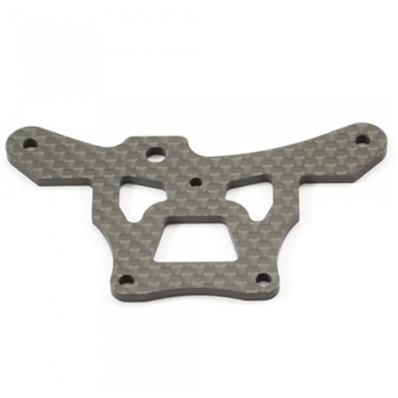 UK-GRAPHITE FRONT SERVO SAVER TOP PLATE - 2.5MM HOBAO RACING