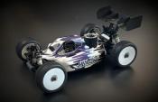 UK-V2 Beretta body (clear) for the HB D819 worlds edition - LEADFINGER RACING