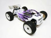 UK-Tessmann Patriot body (clear) for the Xray XT8 LEADFINGER RACING