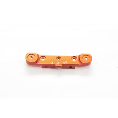 UK-CNC Rear lower arm aluminium holder 2/3/4° Hyper CAGE HOBAO RACING
