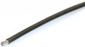 UK-Silicone wire 14awg black (1m) ROBITRONIC
