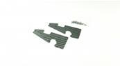 UK-Pro-composite Carbon Front Lower Arm Cover (1.5mm) (2pc) SWORKZ