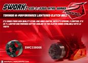 UK-Tornado Hi-Performance Lightened Clutch Bell 13T SWORKZ