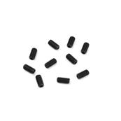 UK-M4x8mm Set Screws (black, 10pcs) TEKNO-RC