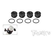 UK-Alum. 1/8 Off Road 16mm Shock Spring Long Adjuster +11mm ( AE/Mugen/Kyosho/SWORKZ/Infinity/HN ) 4pcs. (choice of colors) T-WORK'S