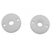 UK-Big Bore Piston; 2 Hole White 1.5 (pr) SCHUMACHER RACING