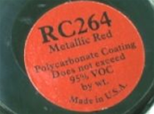 UK-Metallic red RC Lacquer Spray Paint (3oz) PACTRA