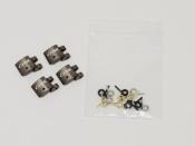 UK-Grey shoes set (4 shoes + 12 springs) OPTIMA