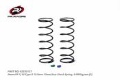 UK-Type R 12.8mm-13mm Rear Shock Spring 0.085kg/mm Blue+Green (2)