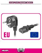 UK-Mini Power Block 800W / 67 AMP - EU PLUG HUDY