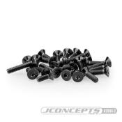 UK-B6.4 Titanium Screw Set, Lower black (26pcs) J-CONCEPTS