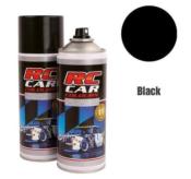 UK-Lexan Spray Black Nr 610 150ml RC CAR COLOURS