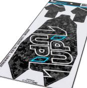 UK-Forged Carbon Look Chassis Skin - AE RC10B7.1 1UP-RACING 