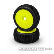UK-Reflex Green Compound Pre-Mounted On 3357y Wheels Fits 1/8th J-CONCEPTS