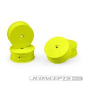 UK-Mono - TLR 22X-4, B74.2, XRAY XB4, Front Wheel white J-CONCEPTS