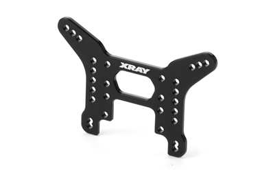 UK-XB4 Alu Rear Shock Tower 3.0mm - Swiss 7075 T6 XB4 X-RAY